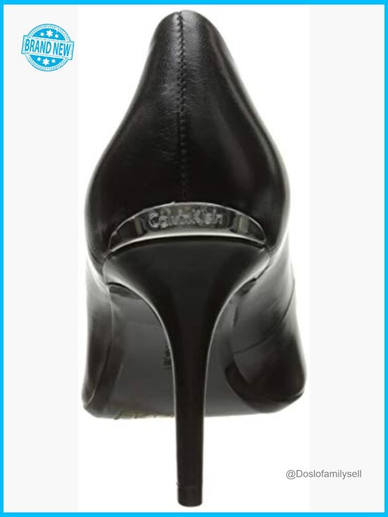 Amazon.com | Wansseny Women Graceful Pointed Cap Toe Slip On  Pointed Toe Dress Pumps Stiletto Heel Slip On Leather Work Shoes Elegant Evening